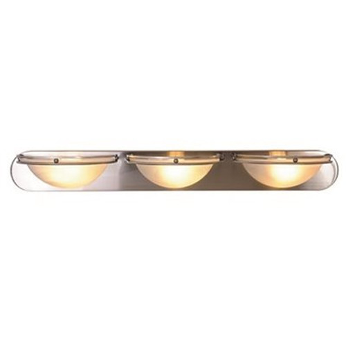 3-Light Brushed Nickel Bath Light