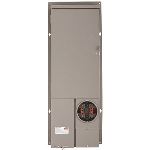 Leviton 200 Amp 12-Space All-in-One UG/OH Semi-Flush (Solar Ready) Panel with Main Breaker