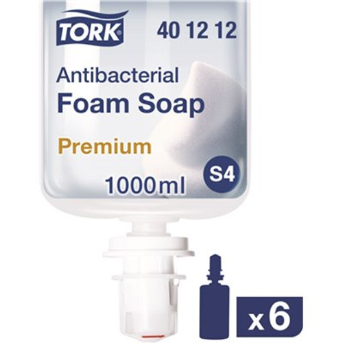 TORK 1 l Premium No Fragrance Antibacterial Foam Hand Soap