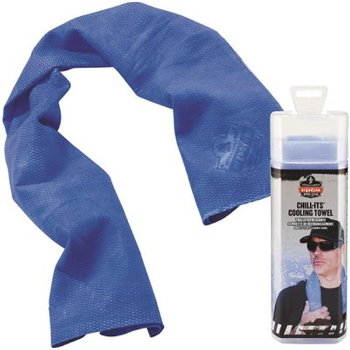 Ergodyne Chill-Its Blue Evaporative Cooling Towel