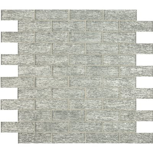 MSI Chilcott Bright 11.75 in. x 14.75 in. Textured Glass Subway Wall Tile (9.7 sq. ft./Case) MSI Chilcott Bright 11.75 in. x 14.75 in. Textured Glass Subway Wall Tile (9.7 sq. ft./Case)