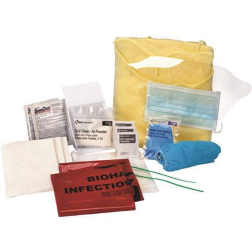 First Aid Only Bloodborne Pathogen/Bodily Fluid Spill Clean-up Kit