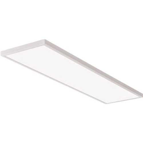 Lithonia Lighting CPANL 1 ft. x 4 ft. White Integrated LED Selectable Lumen Flat Panel Light, Cool White 4000K