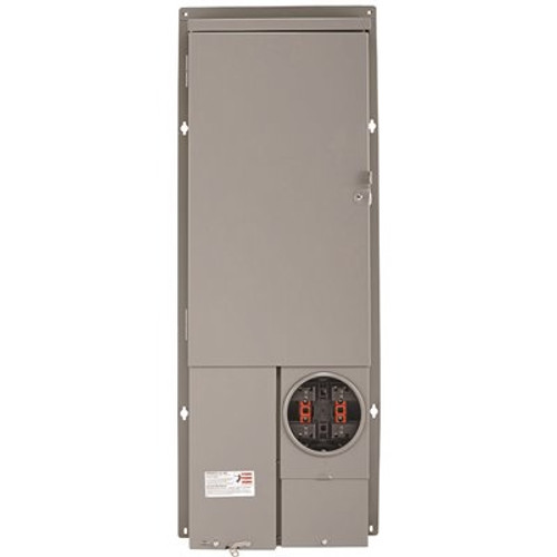 Leviton 200 Amp 30-Space All-in-One UG/OH Semi-Flush (Solar Ready) Panel with Main Breaker