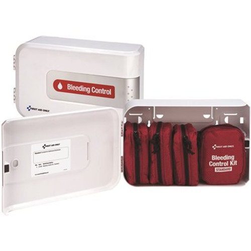 First Aid Only SmartCompliance Complete Standard Pro Bleed Control Plastic Cabinet