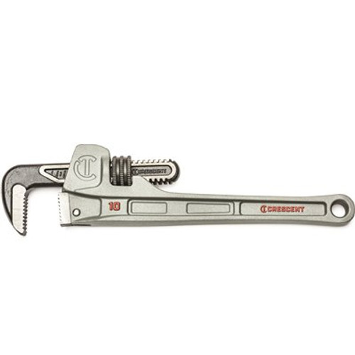 Crescent 10 in. Aluminum Slim Jaw Pipe Wrench