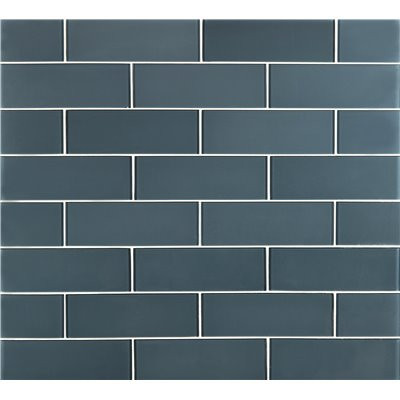 MSI Haiku Sapphire 3 in. x 9 in. Glossy Glass Subway Wall Tile (3.8 sq. ft./Case)