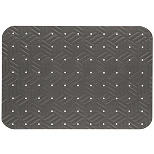 WET STEP Wet Step Mat, Grey 24 in. x 35 in. Slip-Resistant Mat