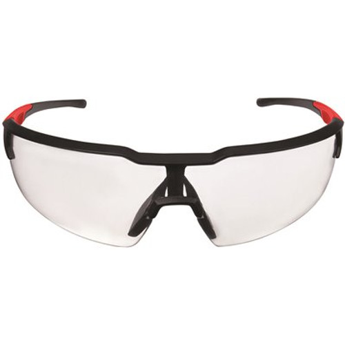 Milwaukee Performance Safety Glasses with Clear Fog-Free Lenses (Polybag)