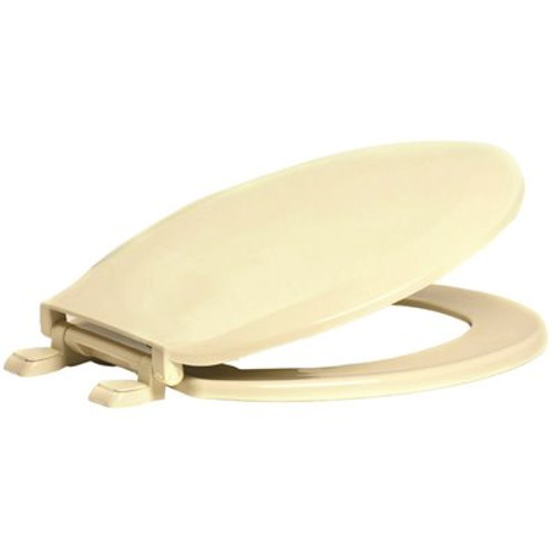 CENTOCO Round Closed Front Toilet Seat in Bone CENTOCO Round Closed Front Toilet Seat in Bone