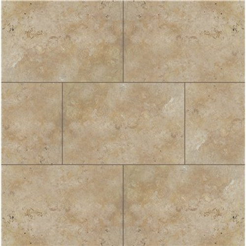 MSI Riviera 24 in. x 16 in. x 1.18 in. RectangleTumbled Travertine Paver Tile (2.67 sq. ft.)