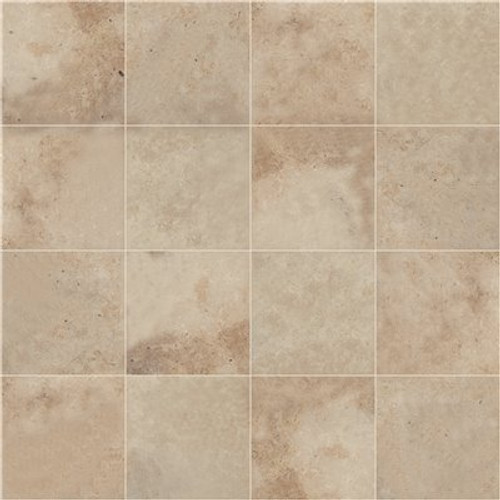 MSI Tuscany Beige 16 in. x 16 in. x 1.18 in. Square Tumbled Travertine Paver Tile (1.78 sq. ft.)