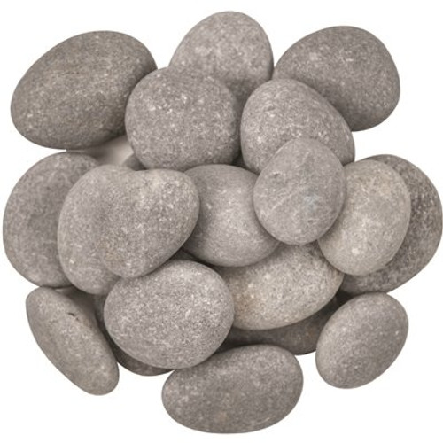 MSI Nile Gray Pebbles 0.5 cu. ft. per Bag (1 in. to 2.5 in.) Bagged Landscape Rock