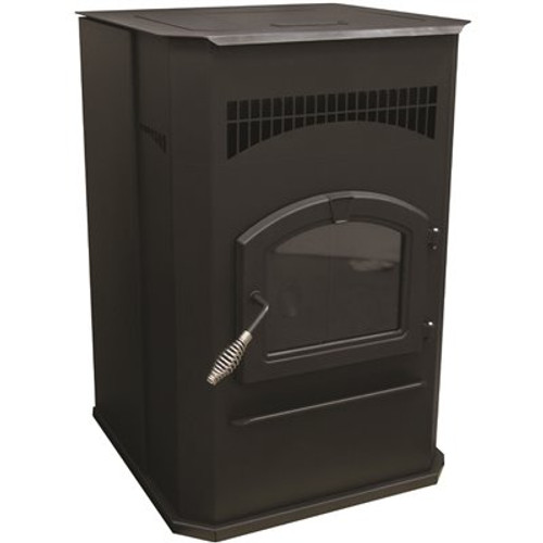 Pleasant Hearth 2,200 sq. ft. EPA Certified Pellet Stove with 120 lbs. Hopper and Auto Ignition