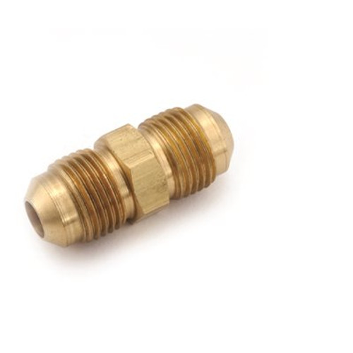 Anderson Metals 3/8 in Flare x 3/8 in Flare Brass Union