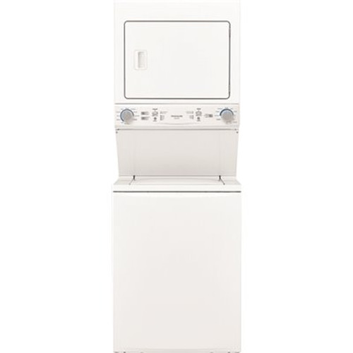 Frigidaire White Electric Washer/Dryer Laundry Center - 3.9 cu. ft. Washer and 5.5 cu. ft. Dryer