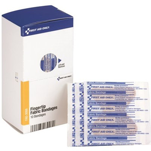 SMARTCOMPLIANCE Fingertip Fabric Bandages Refill (10 per Box)