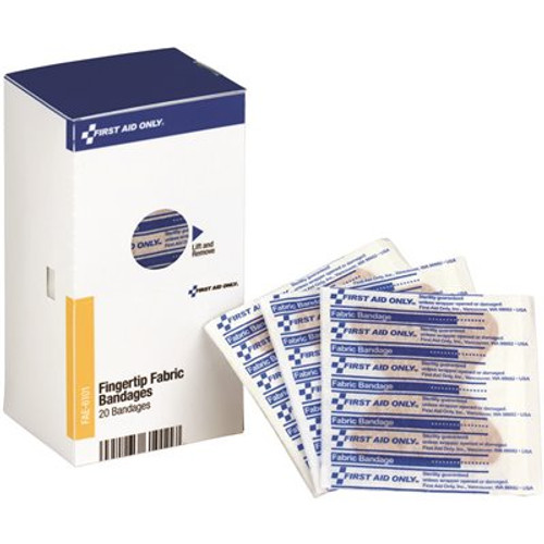 SMARTCOMPLIANCE Fingertip Fabric Bandages Refill (20 per Box)