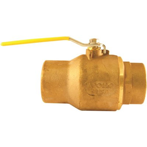 Apollo 3 in. Bronze Solder x Solder Ball Valve