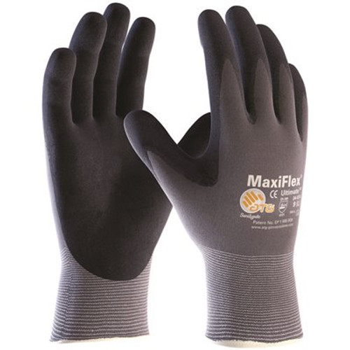 Unisex Medium Seamless Knit Nylon/Lycra Glove with Nitrile Coated Micro-Foam Grip (1 Dozen pairs) Unisex Medium Seamless Knit Nylon/Lycra Glove with Nitrile Coated Micro-Foam Grip (1 Dozen pairs)
