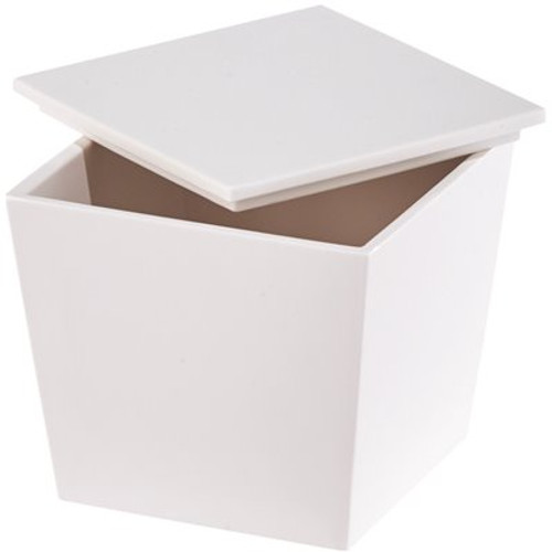 Focus Spa White Collection Cotton Container Melamine (Case of 3)