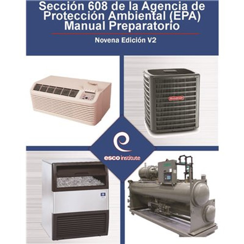 HVAC EPA 608 Certification Preparatory Manual Spanish