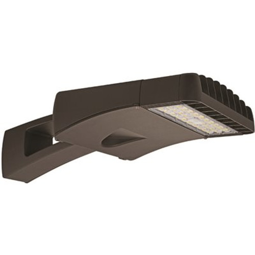 175-Watt Equivalent 70-W Dimmable Integrated LED Bronze Area Light, 120V to 277V, 0-10V, CRI 80+, 4000K, T3, 8100 Lumens