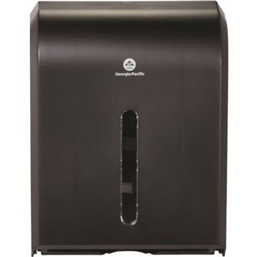 Georgia-Pacific Black Combi-Fold Paper Towel Dispenser