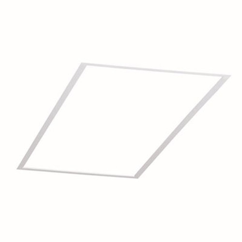 CFP 2 ft. x 4 ft. 64 to 128-Watt Equivalent Integrated LED White Flat Panel Troffer w/Switchable Lumens, 3500K, 120-277V