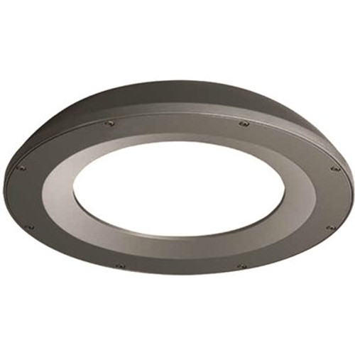 Drive SRT1 100-Watt Equivalent Integrated LED Gray Garage and Canopy Light, 4000K