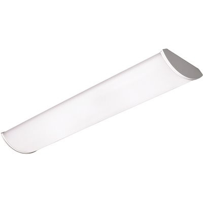 COLUMBIA 46 in. 5200 Lumens Integrated LED Dimmable White Round Wraparound Light