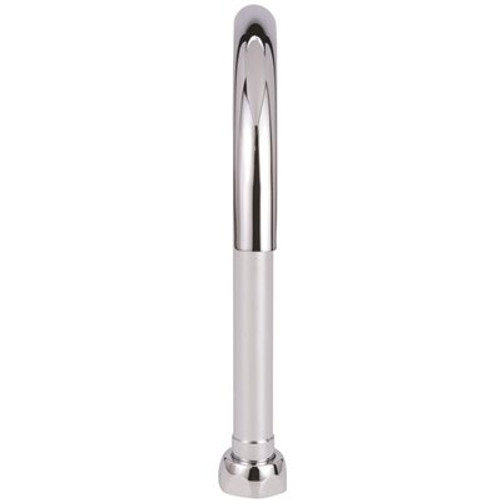 Zurn 12 in. Gooseneck Spout, Chrome Plated