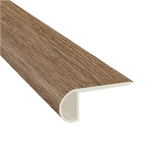 MSI Edwards Oak 0.77 in. T x 2.75 in. W x 47 in. L Luxury Vinyl Stair Nose Molding