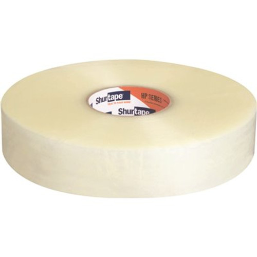 Shurtape HP 400 2.5 mils 48 mm x 914 m (1.88 in. x 1000 yds.) Hot Melt Packaging Tape, Clear (1-Case) (6-Rolls)