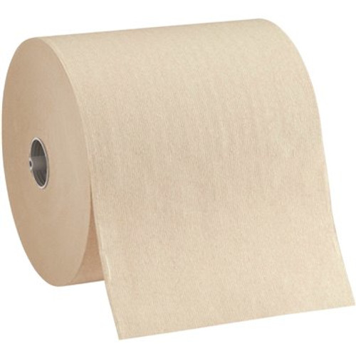 Renown 8 in. Recycled Paper Towel Roll, Brown, 1150 ft./Roll, 6-Rolls/Case