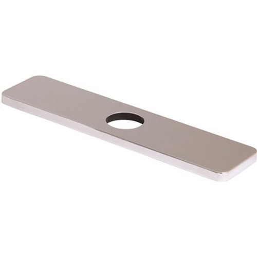 Speakman SensorFlo 8 in. Brass Deck Plate in Polished Chrome