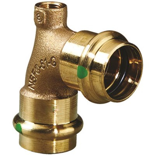 Viega ProPress 3/4 in. x 3/4 in. Zero Lead Bronze Vent Elbow Fitting