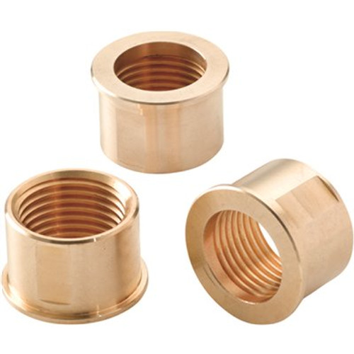 MOEN Commercial 4 in. x 3/8 in. Brass IPS Fitting (Pack of 3)
