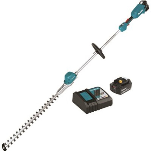 Makita 18V LXT Brushless 24 in. Pole Hedge Trimmer Kit (5.0 Ah)