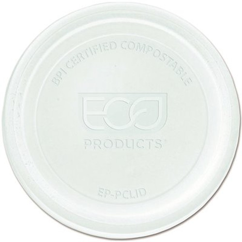 Eco-Products Compostable Portion Cup Lid Fits 2 oz. to 4 oz. Cups (2000 per Case)