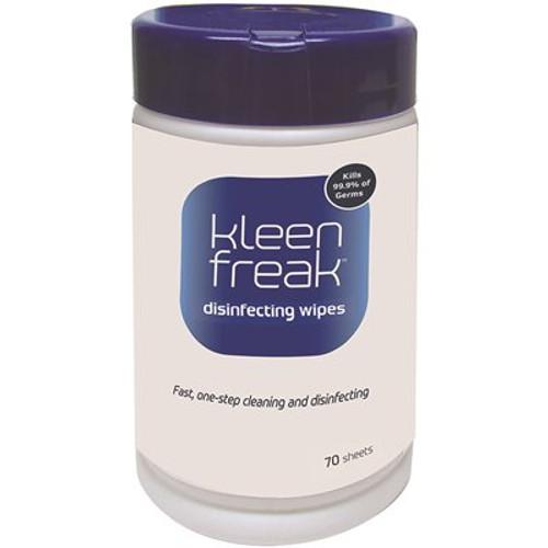 Kleen Freak 70-Count Disinfecting Wipes