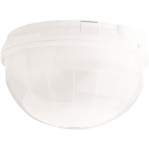 Panoramic White Infrared Motion Sensor 26 MHz to 1000 MHz Radio Frequency Interface LED Indicators