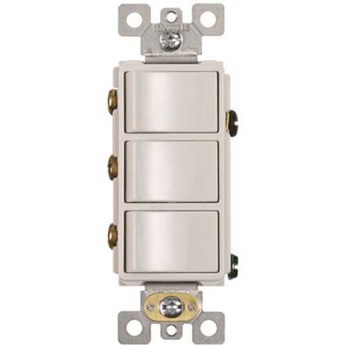 Broan-NuTone 3-Function Rocker Switch Wall Control for Bathroom Exhaust Fan