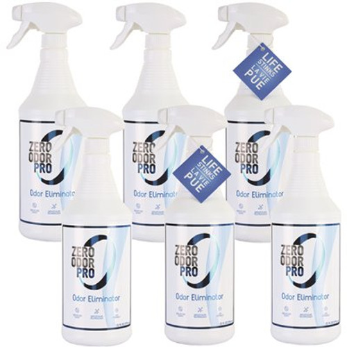 ZERO ODOR 32 oz. PRO Odor Eliminator Spray (6-Pack)
