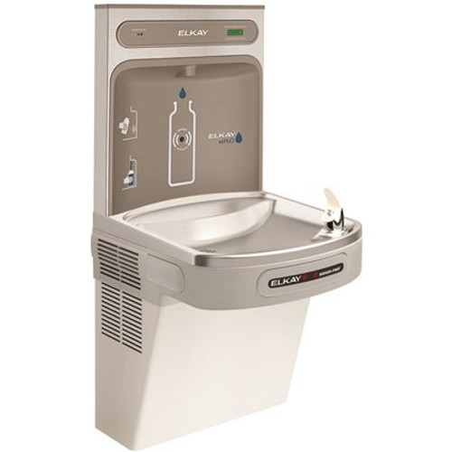 Elkay EZH2O Filtered Bottle Filling Station with Single ADA Cooler Hands Free Activation 8 GPH