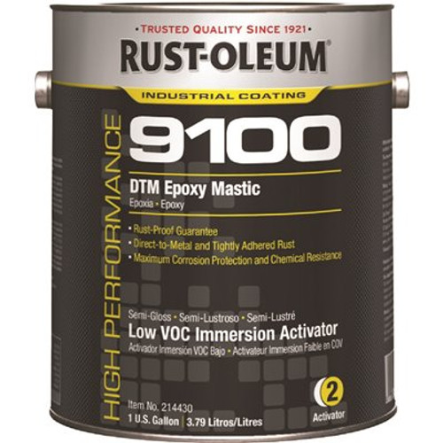 Rust-Oleum 1 gal. 9100 System Part B Clear Oil Based Interior Immersion Activator Paint