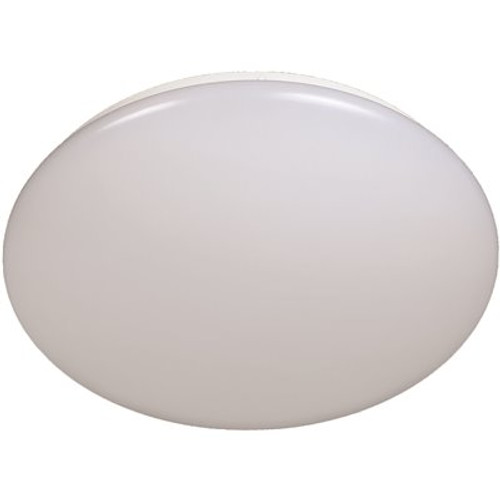EnviroLite 14 in. 1-Light White Selectable Dimmable LED Flush Mount EnviroLite 14 in. 1-Light White Selectable Dimmable LED Flush Mount