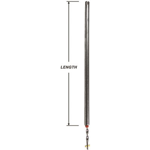 3/8 in. Dia x 25 in. L Tube x 25-5/8 in. L Rod Spiral Tube Window Balance with Red Bearing and Crosspiece (4-Pack)