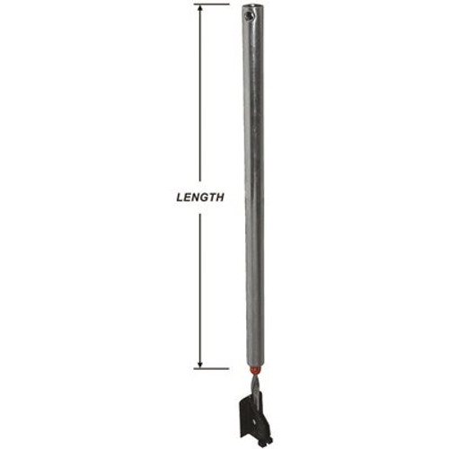 9/16 in. Dia x 21 in. L Tube x 23-5/8 in. L Rod Spiral Tube Window Balance with Red Bearing and Carrier Attached(4-Pack)