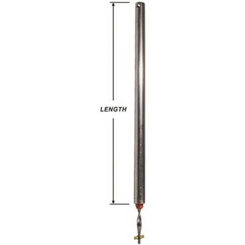 9/16 in. Dia x 22 in. L Tube x 23-3/4 in. L Rod Spiral Tube Window Balance with Red Bearing and Crosspiece (4-Pack)